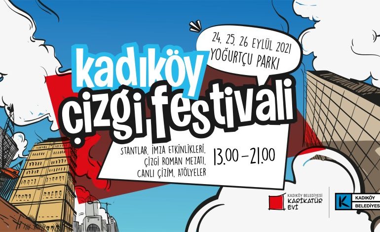 Kadıköy Çizgi Festivali Programı Belli Oldu