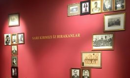 Sarı Kırmızı İz Bırakanlar Sergisi Açıldı