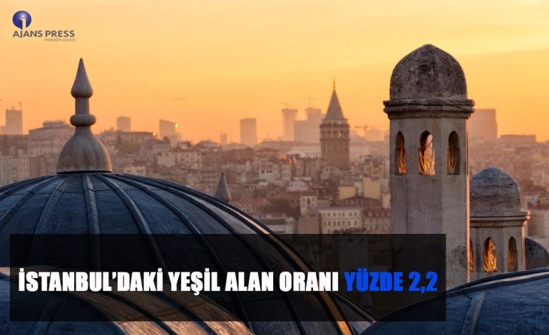 İstanbul’daki Yeşil Alan Oranı Yüzde 2,2