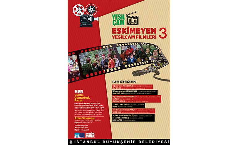 İBB 3.Yeşilçam Film Günleri 15 Şubat’ta başlıyor