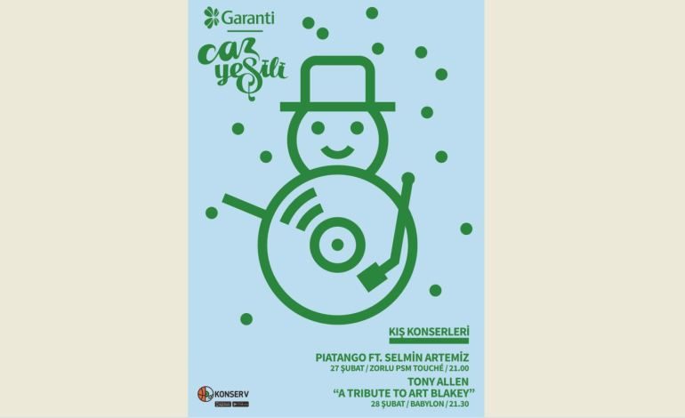 Garanti Caz Yeşili kış konserleri ile içimizi ısıtıyor