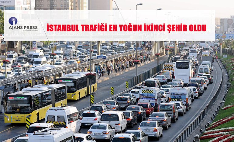 İstanbul Trafiği En Yoğun İkinci Şehir Oldu