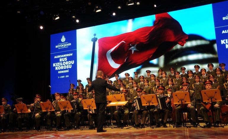 Kızılordu Korosu Ücretsiz İki Konserle İstanbullularla Buluşacak