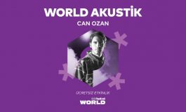 Yapı Kredi bomontiada World Akustik serisinde bu hafta:  Can Ozan Avlu sahnesinde