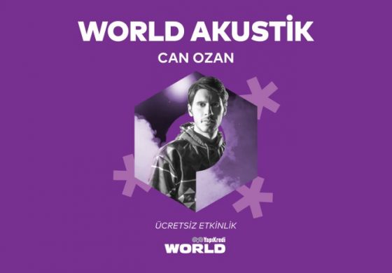Yapı Kredi bomontiada World Akustik serisinde bu hafta:  Can Ozan Avlu sahnesinde