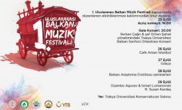 1.Uluslararası Balkan Müzik Festivali başlıyor!