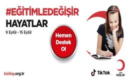 TikTok ve TÜRK KIZILAY’dan Ortak Kampanya: #EğitimleDeğişir