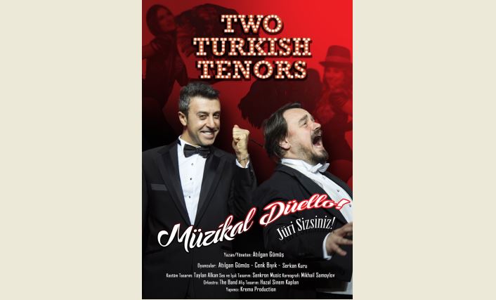 Müzikal Düello Two Turkish Tenors 8 Ekim Salı Trump Kültür ve Gösteri Merkezi’nde