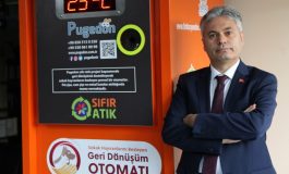 ATIKLARI MAMAYA DÖNÜŞTÜREN OTOMAT