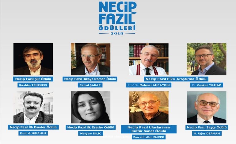 2019 Necip Fazıl Ödülleri Açıklandı