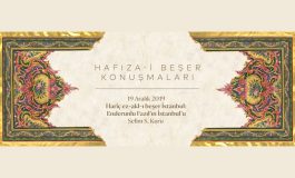 Hafıza-i Beşer Konuşmaları Başlıyor!