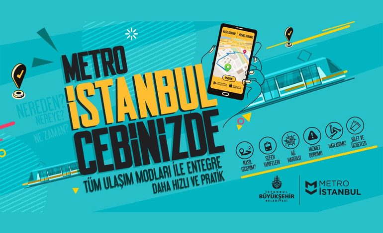 İstanbullular Yenilenen Mobil Uygulama İle Metroya Daha Kolay Ulaşacak