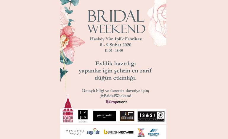 Bridal Weekend İstanbul Başlıyor