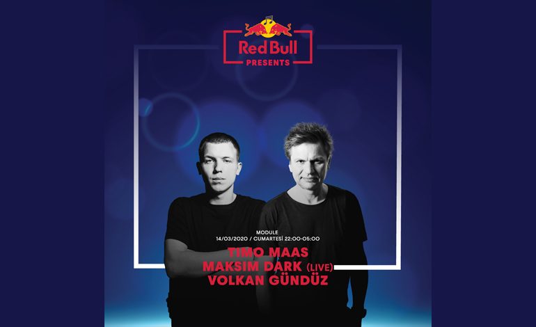 Timo Maas ve Maksim Dark Red Bull Presents kapsamında İstanbul’da