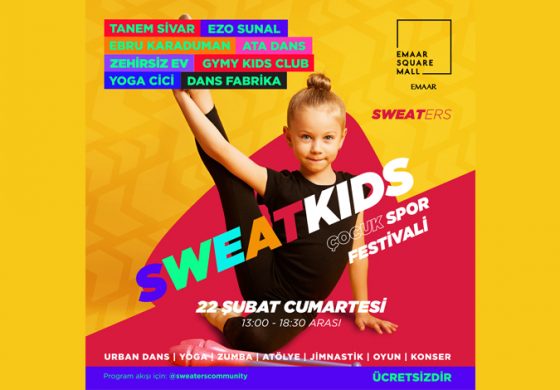 Sweaters İle Çocuk Spor Festivali Emaar'da