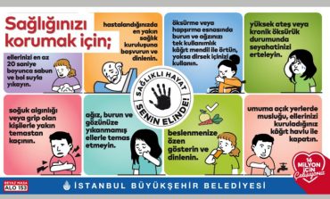 İBB'den koronavirüse karşı beş dilde bilgilendirici animasyon