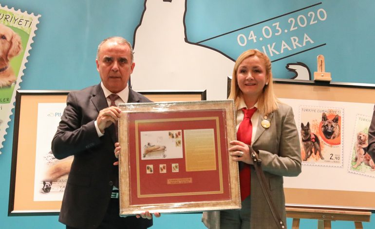 Hayat Kurtaran Köpekler PTT Pullarında