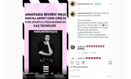 Anastasia Beverly Hills Makyaj Artisti Cenk Ciriş’ten Evde Kolayca Uygulanabilecek Kaş Teknikleri Sephora Türkiye IGTV’de Yayında!