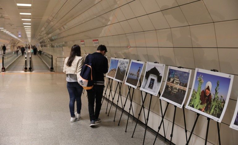 Türkiye’nin renkleri Ünalan metrosu’nda