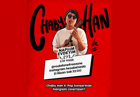 Vodafone Freezone “Napiim Evdeyim” Konserleri Chaby Han İle Devam Ediyor
