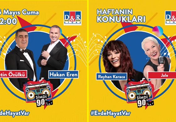 D&R müzikseverleri 90’lı yıllara götürüyor