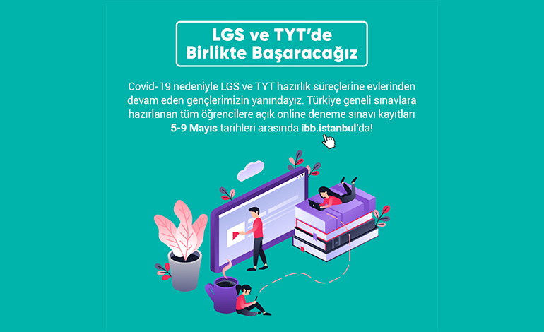 İBB’den Öğrencilere Online Sınav Desteği