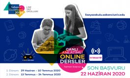SABANCI ÜNİVERSİTESİ LİSE YAZ OKULLARI ÖĞRENCİLERİYLE ONLINE EĞİTİMLE BULUŞACAK