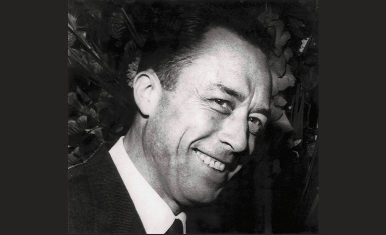 Albert Camus, Institut français Edebiyat Salonu’nda