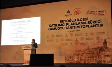 Beyoğlu'nun Geleceğine Yön Verecek Plan Çalışmaları Başladı