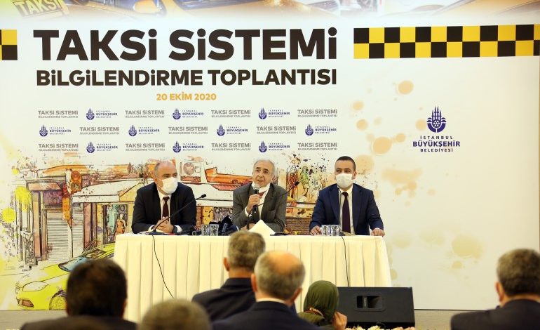 İBB, Yeni Taksi Yönetim Modelini Kamuoyuna Tanıttı