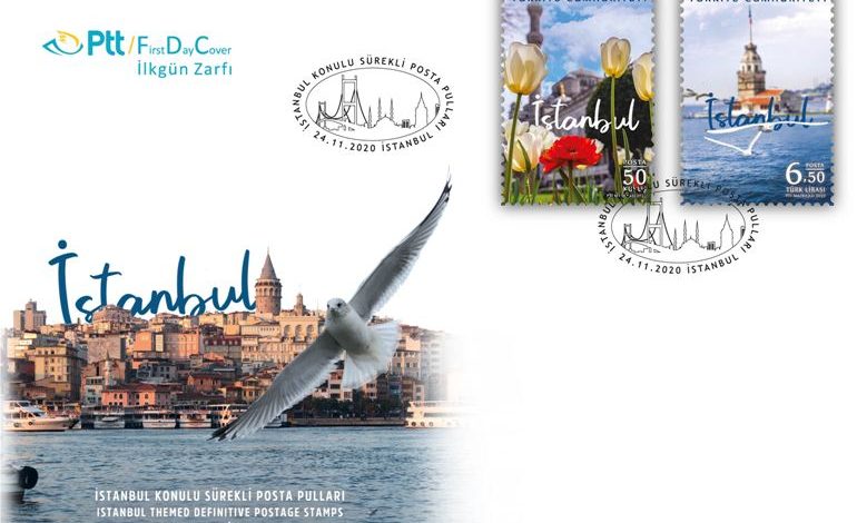 İSTANBUL’UN GÜZELLİKLERİ PTT PULLARINDA