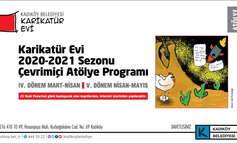 Karikatür Evi Yeni Dönem Kayıtları Başladı