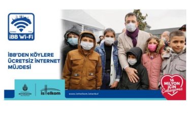 İBB'den köylere ücretsiz internet hizmeti