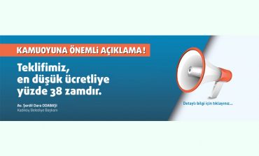 Kadıköy Belediye İşçileri Yüzde 38 Zam İle 4.972 TL'yi Beğenmeyerek Greve Gidiyor