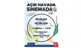 Adalarda "Açık Havada Sinemada" Başlıyor