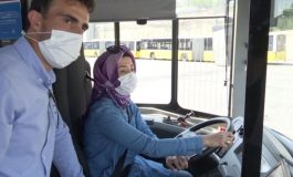 İETT’DE 25 KADIN ŞOFÖR DAHA DİREKSİYON BAŞINDA