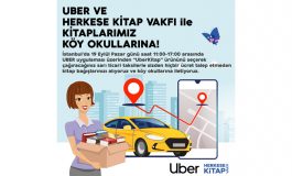Herkese Kitap Vakfı'na Uberdesteği