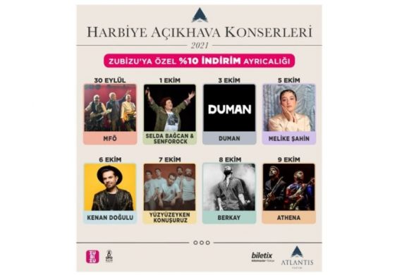 İstanbullular sonbaharı Harbiye Açıkhava’da karşılıyor