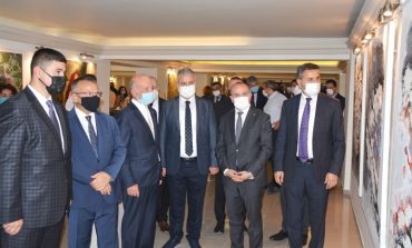 Kıbrıs Modern Sanat Müzesi ''Yeni Öğretim Yılı'' sergisi verilen resepsiyonla açıldı