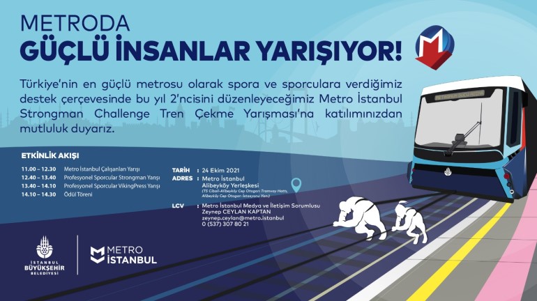 İstanbul’da Sıra Dış Yarışma: 47 Tonluk Treni Çekecekler