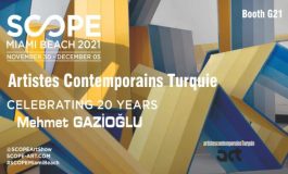 Mehmet Gazioğlu her yıl düzenlenen Scope Miami Sanat Fuarı’na eserleriyle katılıyor
