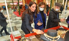 Cemiyet hanımları Alışveriş Şenliği’nde buluştu