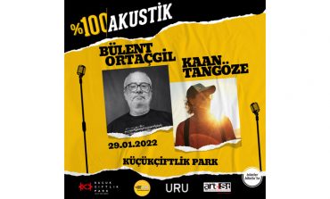 KÜÇÜKÇİFTLİK PARK'TA 29 OCAK'TA, BÜLENT ORTAÇGİL ve KAAN TANGÖZE ile %100 AKUSTİK KONSERLERİ BAŞLIYOR!