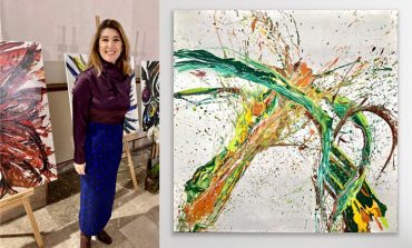 Ressam Dilek Uzunoğlu Örs’ün yeni eserleri “Divine” karma sergisinde!