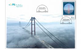 PTT’DEN "1915 ÇANAKKALE KÖPRÜSÜ'NÜN AÇILIŞI” KONULU ANMA PULU