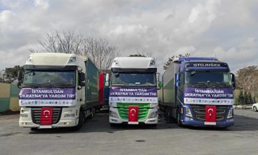 İBB UKRAYNALI SIĞINMACILARA YARDIM GÖNDERDİ