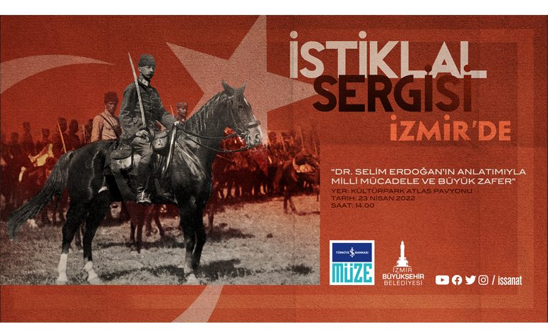 “İstiklal Sergisi”nde 23 Nisan Özel Programı Harp Coğrafyacısı Dr. Selim Erdoğan Anlatımıyla Sergi Turu