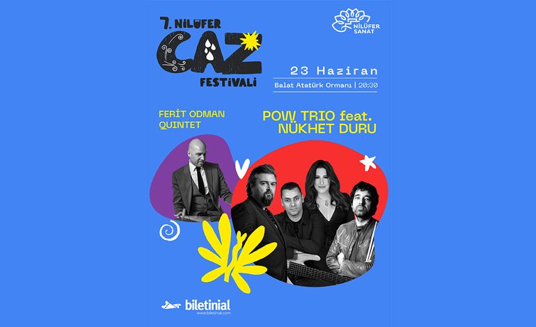 7. Nilüfer Caz Festivali, caz severlerle buluşmaya hazırlanıyor