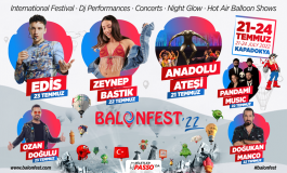 3. ULUSLARARASI KAPADOKYA BALON FESTİVALİ “BALONFEST’22” 21-24 TEMMUZ TARİHLERİ ARASINDA GERÇEKLEŞTİRİLECEK