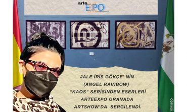 Angel Rainbow “KAOS” Serisi ArteExpo Granada Artshow’da Büyük İlgi Gördü